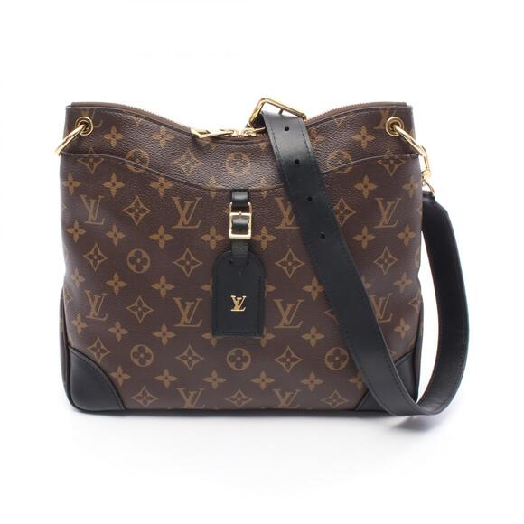 Louis Vuitton Handbags - Louis Vuitton Odeon NM Noir Black Shoulder Bag Brown Black